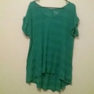 2 Lane Bryant striped tops